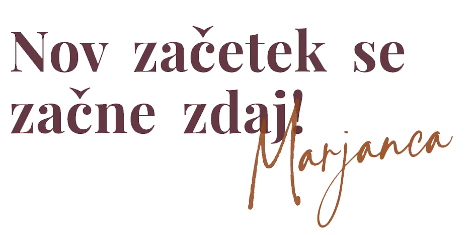 Nov začetek se začne zdaj!